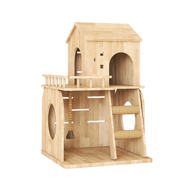 Solid wood, cat climbing frame, small apartment, wear-resistant, integrated, house, simple
Solid wood, cat climbing frame, small apartment, wear-resistant, integrated, house, simple