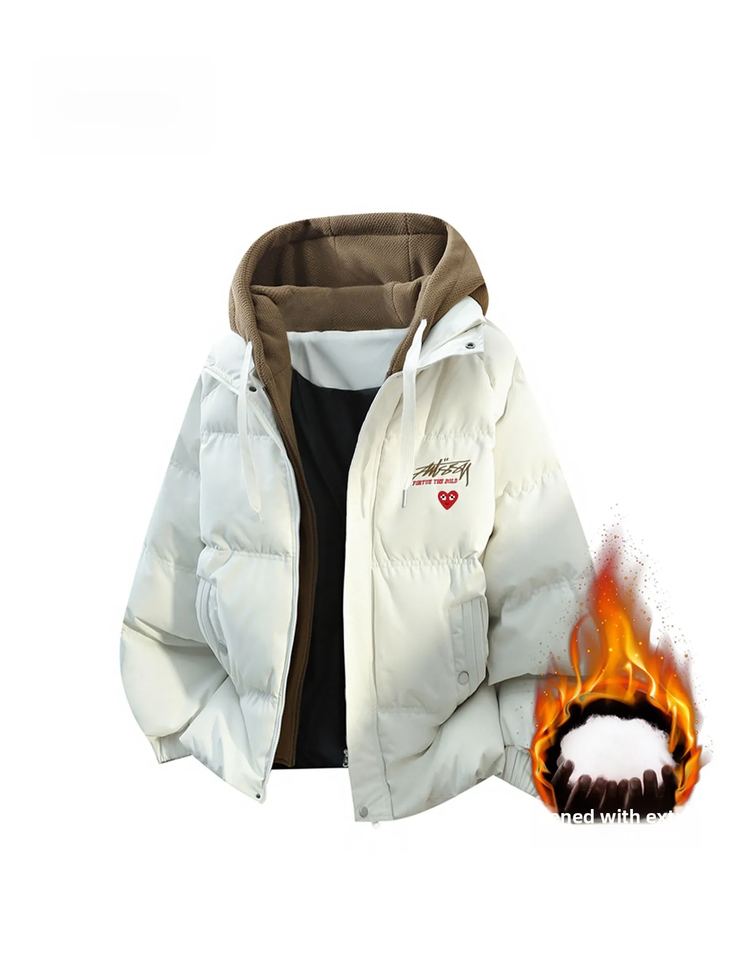 Утепленная хлопковая куртка Play Hei с капюшоном, зимнее пальто, модный молодежный бренд, с длинными рукавами, на молнии
Утепленная хлопковая куртка Play Hei с капюшоном, зимнее пальто, модный молодежный бренд, с длинными рукавами, на молнии