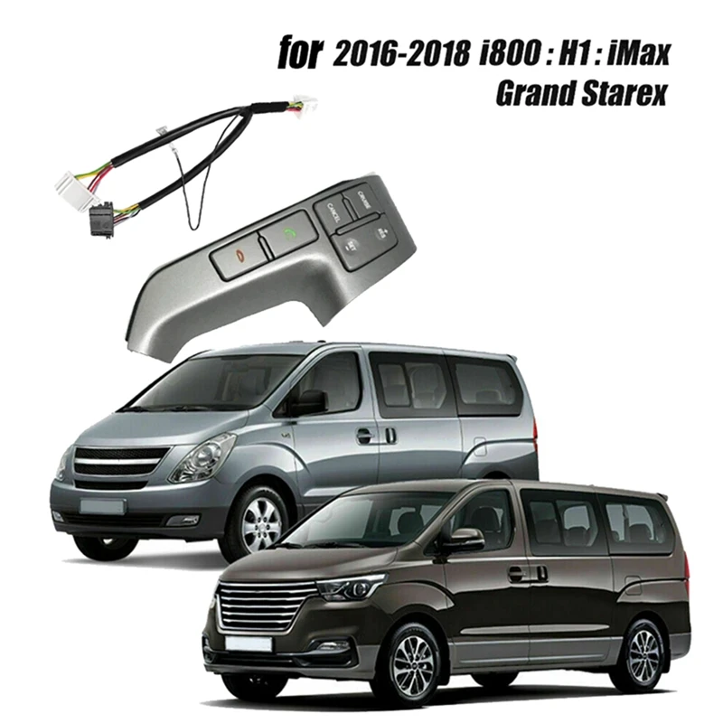 Правый круиз-переключатель с жгутом проводов 967004 -H400UM5 для Hyundai I800 H1 Starex 2015-2018 кнопка управления рулевым колесом телефона
Правый круиз-переключатель с жгутом проводов 967004 -H400UM5 для Hyundai I800 H1 Starex 2015-2018 кнопка управления рулевым колесом телефона