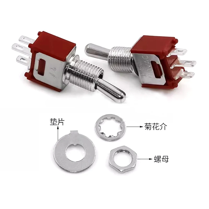 ST-0-102-C01-T000-RS Small button switch Vertical straight insert 3-pin 2-speed rocker switch short handle
ST-0-102-C01-T000-RS Small button switch Vertical straight insert 3-pin 2-speed rocker switch short handle