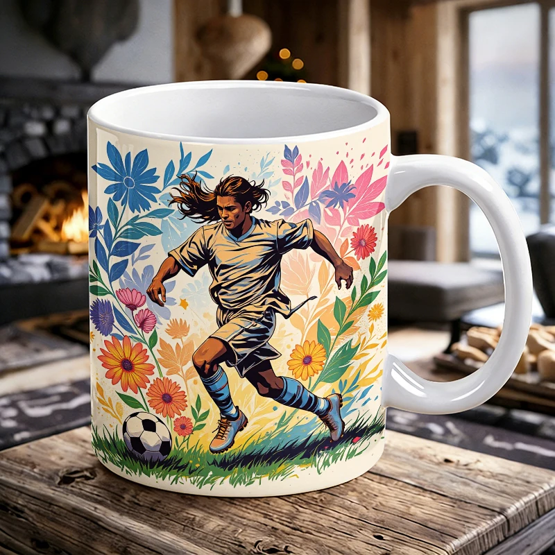 Soccer Stride Dynamic Art Deco Buttons Mug Coffee Cup Ceramic Cup with a bottle opener function of 2026 Major Football Event
Soccer Stride Dynamic Art Deco Buttons Mug Coffee Cup Ceramic Cup with a bottle opener function of 2026 Major Football Event