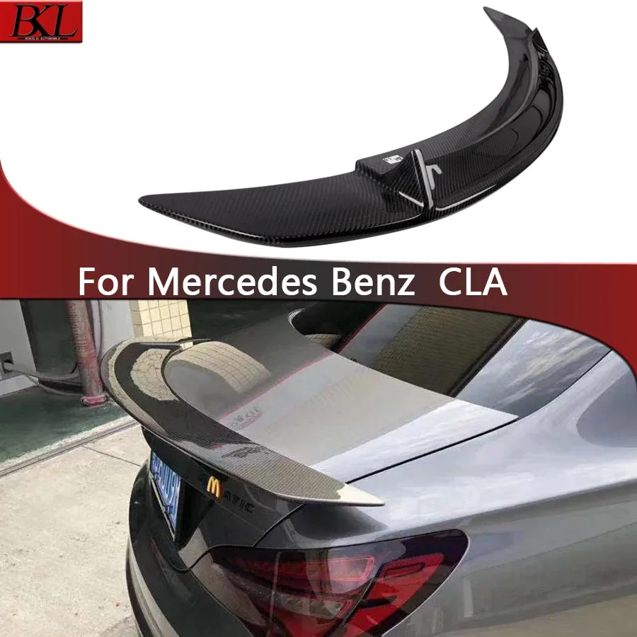 For Mercedes Benz CLA Class W117 CLA200 CLA45 Carbon Fiber Tail fins Rear Trunk Spoiler Guide Wing Rear Wing Diverte Body Kit
For Mercedes Benz CLA Class W117 CLA200 CLA45 Carbon Fiber Tail fins Rear Trunk Spoiler Guide Wing Rear Wing Diverte Body Kit
