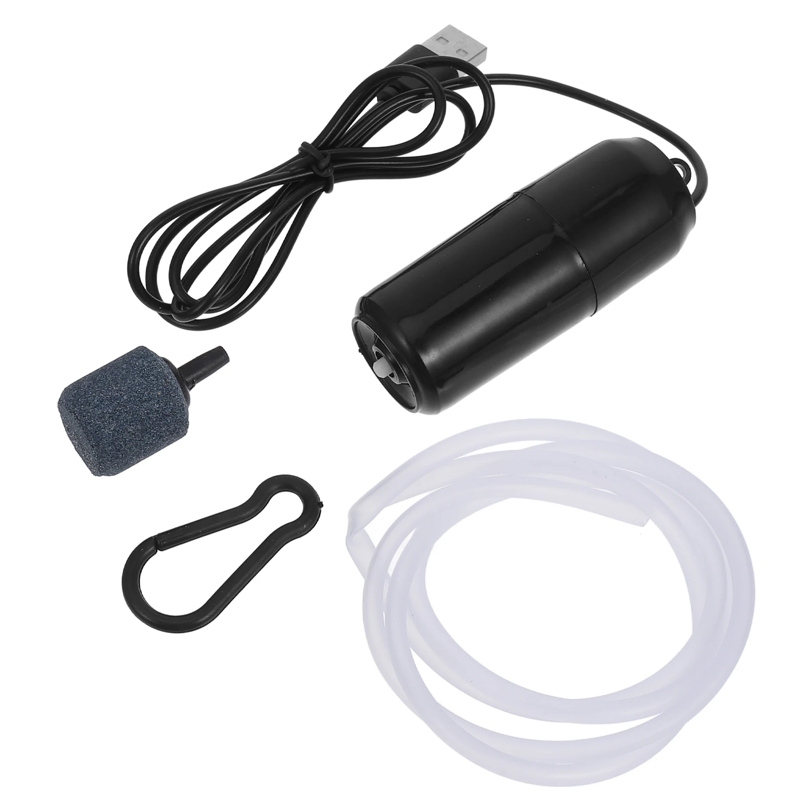 Small Oxygen Pump Black Mini USB Aquarium Air Bubbler for Fish Tank Portable Water Aerator Silent Long Life Premium Material Pet
Small Oxygen Pump Black Mini USB Aquarium Air Bubbler for Fish Tank Portable Water Aerator Silent Long Life Premium Material Pet