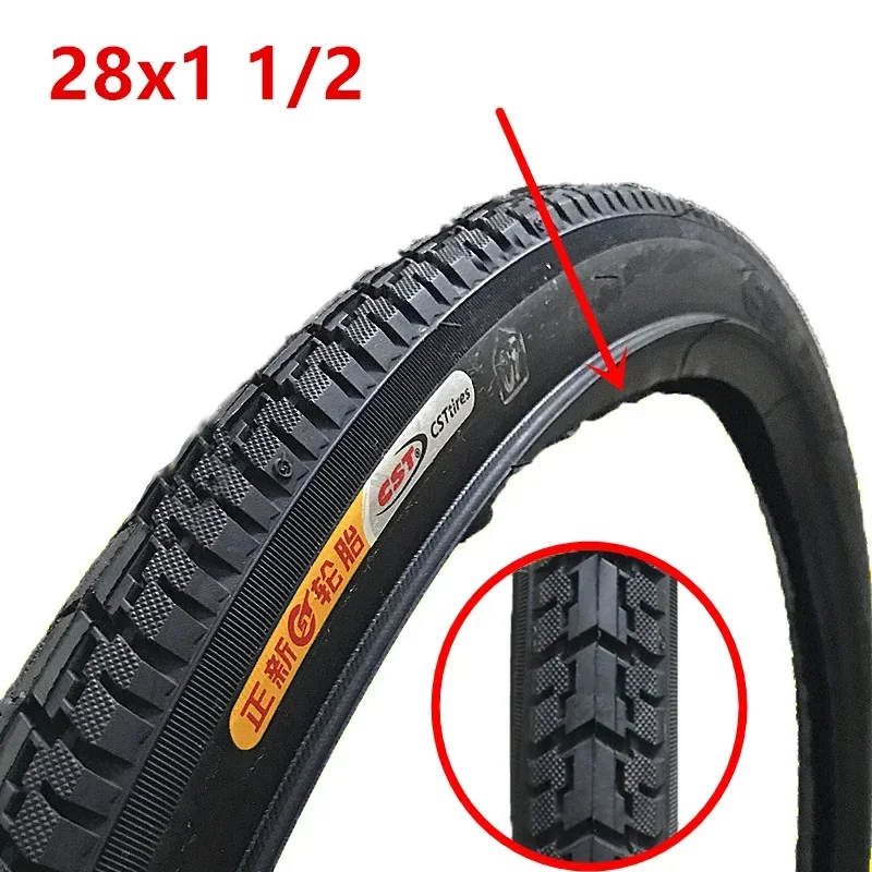 CST 28x1 1/2 Soft edge Bike Tire Cycling Tires 28" For Traditional Old Style 28" Bicycle 28x1 1/2 Chaoyang Classic
CST 28x1 1/2 Soft edge Bike Tire Cycling Tires 28" For Traditional Old Style 28" Bicycle 28x1 1/2 Chaoyang Classic