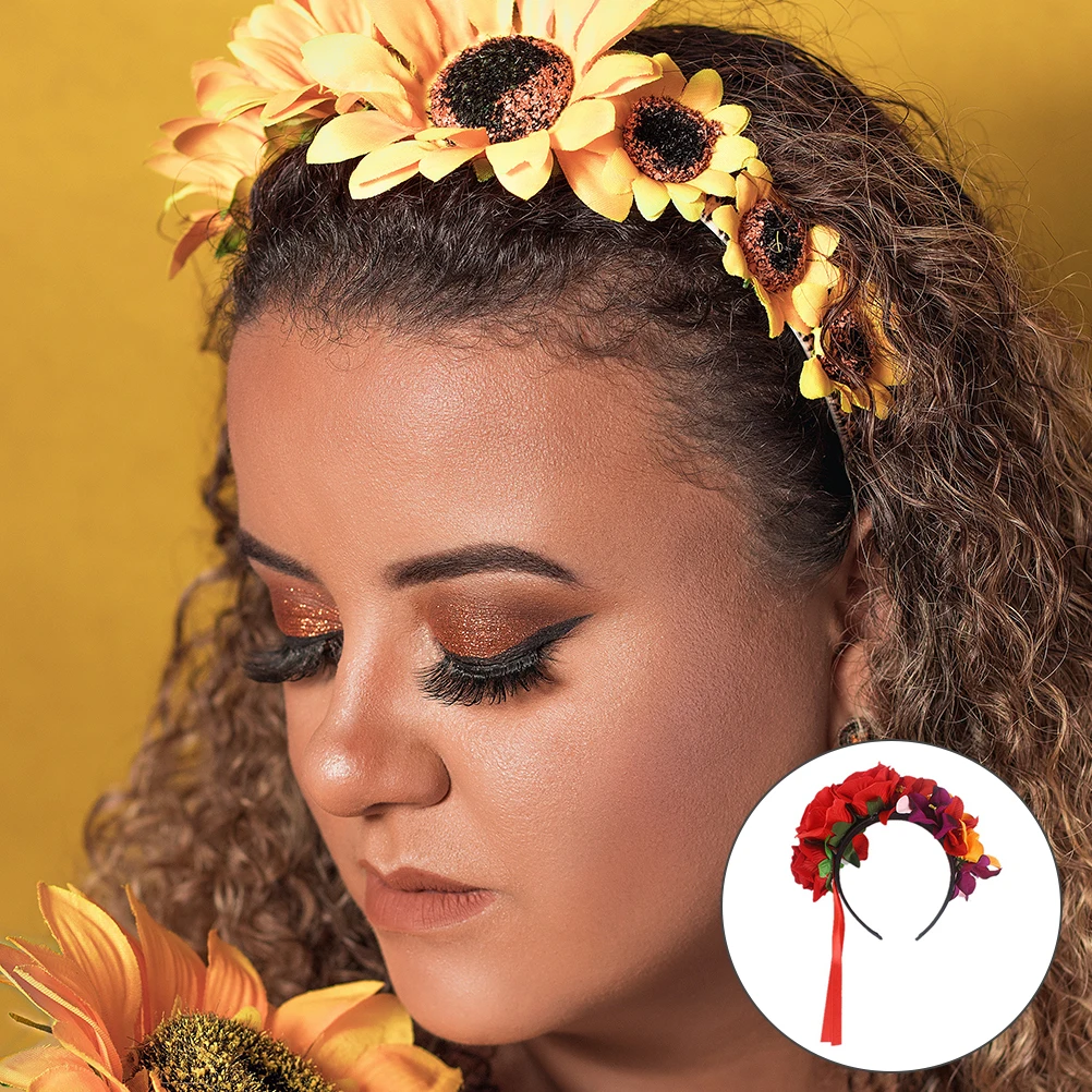 Floral Headband Flower Hair Wreath Halloween Festival Orchid Headpiece Garland Crown Hair Accessory Band Costume Party
Floral Headband Flower Hair Wreath Halloween Festival Orchid Headpiece Garland Crown Hair Accessory Band Costume Party