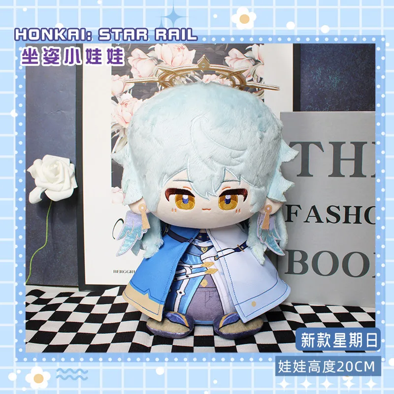 Honkai: Star Rail Sunday аниме плюшевая кукла 20 см сидячее положение мягкая фигурка Коллекционная игрушка для фанатов игровая периферия
Honkai: Star Rail Sunday аниме плюшевая кукла 20 см сидячее положение мягкая фигурка Коллекционная игрушка для фанатов игровая периферия