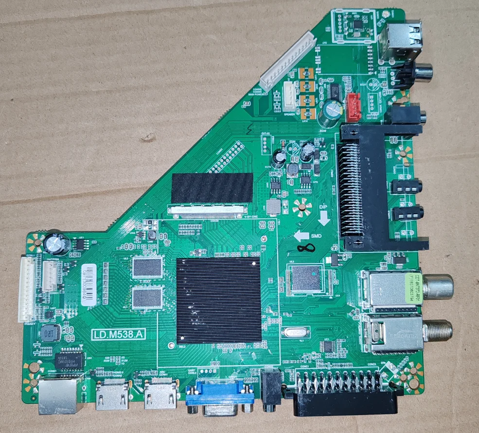 LD.M538.A Physical photo of 4K WiFi network TV motherboard, tested and shipped
LD.M538.A Physical photo of 4K WiFi network TV motherboard, tested and shipped
