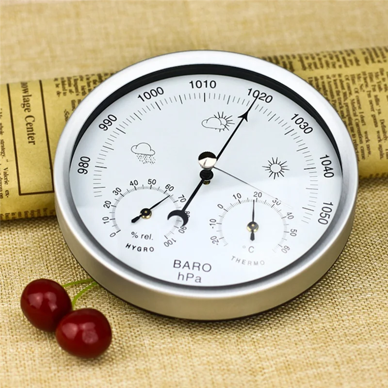 ABVA-погодный термометр, барометр, цифровой комнатный гигрометр, портативный настенный домашний декор, 132 мм, использование
ABVA-погодный термометр, барометр, цифровой комнатный гигрометр, портативный настенный домашний декор, 132 мм, использование