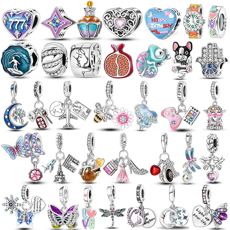 Round Clip Charms 925 Silver Chameleon Bee Daisy Glass Angel Safety Chain Beads Fit Original Pendant Bracelets Women DIY Jewelry
Round Clip Charms 925 Silver Chameleon Bee Daisy Glass Angel Safety Chain Beads Fit Original Pendant Bracelets Women DIY Jewelry