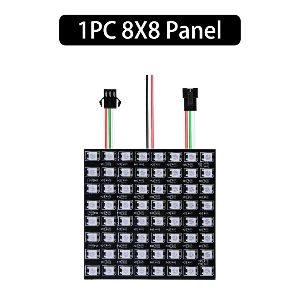 1 ~ 3PCS WS2812B RGB LED Flexibele 