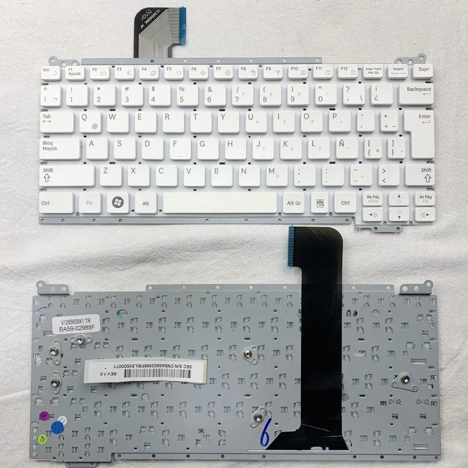Латиноамериканская Клавиатура для ноутбука SAMSUNG NP-NC110 NC110 NC110P NC108 NC108P NC111 NC111P NC210 NC215
Латиноамериканская Клавиатура для ноутбука SAMSUNG NP-NC110 NC110 NC110P NC108 NC108P NC111 NC111P NC210 NC215