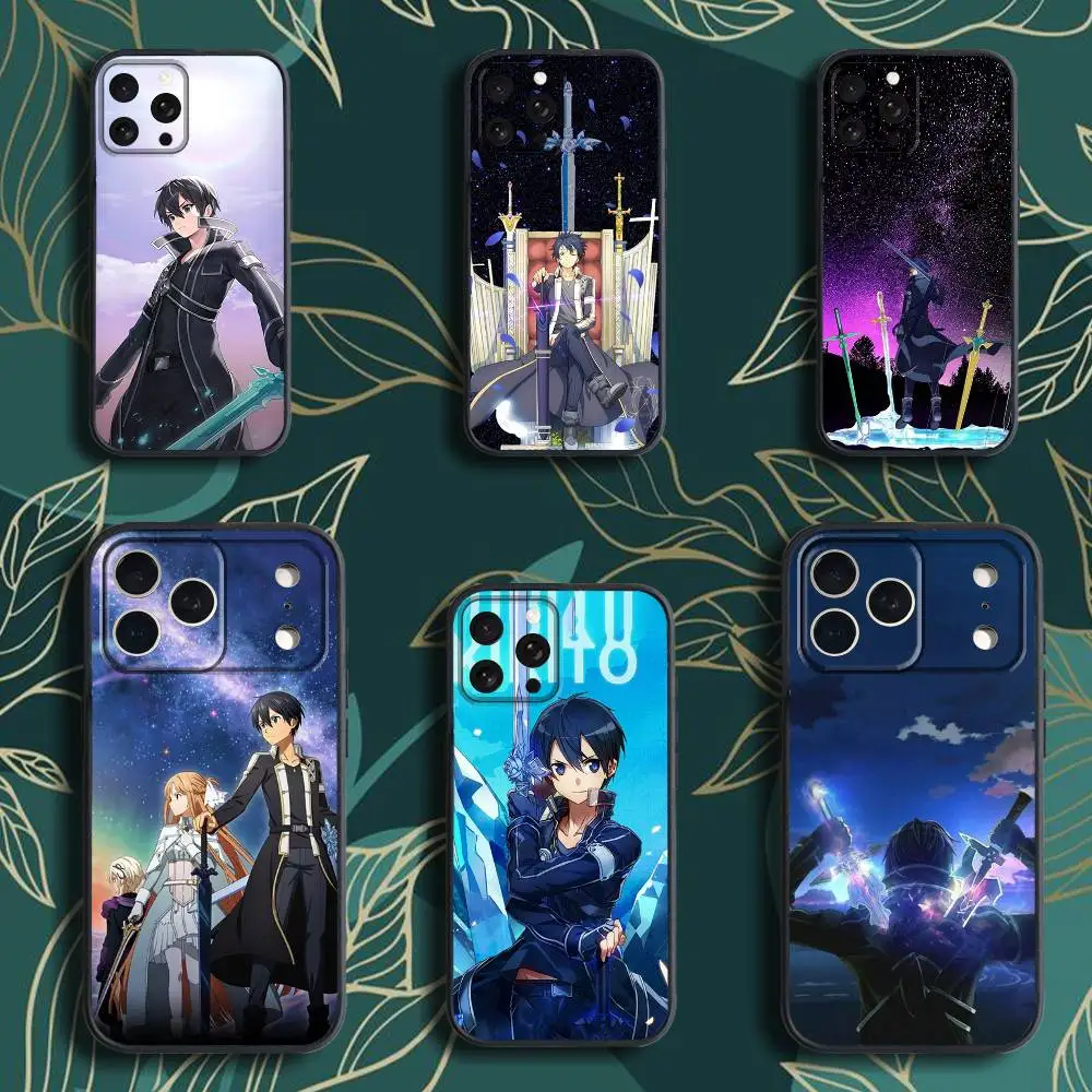 Sword Art O-Online SAO Kirigaya Phone Case For iPhone 17,16,15,14,13,12,Pro,Max,Plus,E,SE4,Air,Mini Black Soft Box
Sword Art O-Online SAO Kirigaya Phone Case For iPhone 17,16,15,14,13,12,Pro,Max,Plus,E,SE4,Air,Mini Black Soft Box