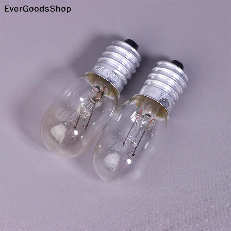 ✦ 2Pcs E14 15W High Temperature Resistant Refrigerator Bulb Microwave Oven Replacement Light Toaster/Steam Bulb Light
✦ 2Pcs E14 15W High Temperature Resistant Refrigerator Bulb Microwave Oven Replacement Light Toaster/Steam Bulb Light