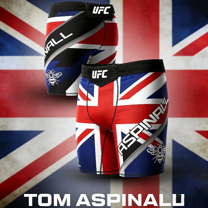 New UFC Unrivaled Blue Tom Aspinall Fight Short Boxing Short MMA #321 Men Women Oversized Breathable Quick Drying Sports Shorts
New UFC Unrivaled Blue Tom Aspinall Fight Short Boxing Short MMA #321 Men Women Oversized Breathable Quick Drying Sports Shorts