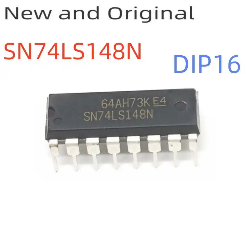 Sn74Ls148N Dip16 10 Line to 4 Line and 8 Line to 3 Line Priority Encoders
Sn74Ls148N Dip16 10 Line to 4 Line and 8 Line to 3 Line Priority Encoders