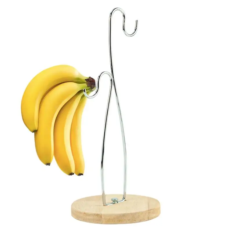 Banana Holder Stand Banana Keeper For Freshness Stackable Organizer With Wooden Base & Stainless Steel Hook For Pantry Dining
Banana Holder Stand Banana Keeper For Freshness Stackable Organizer With Wooden Base & Stainless Steel Hook For Pantry Dining
