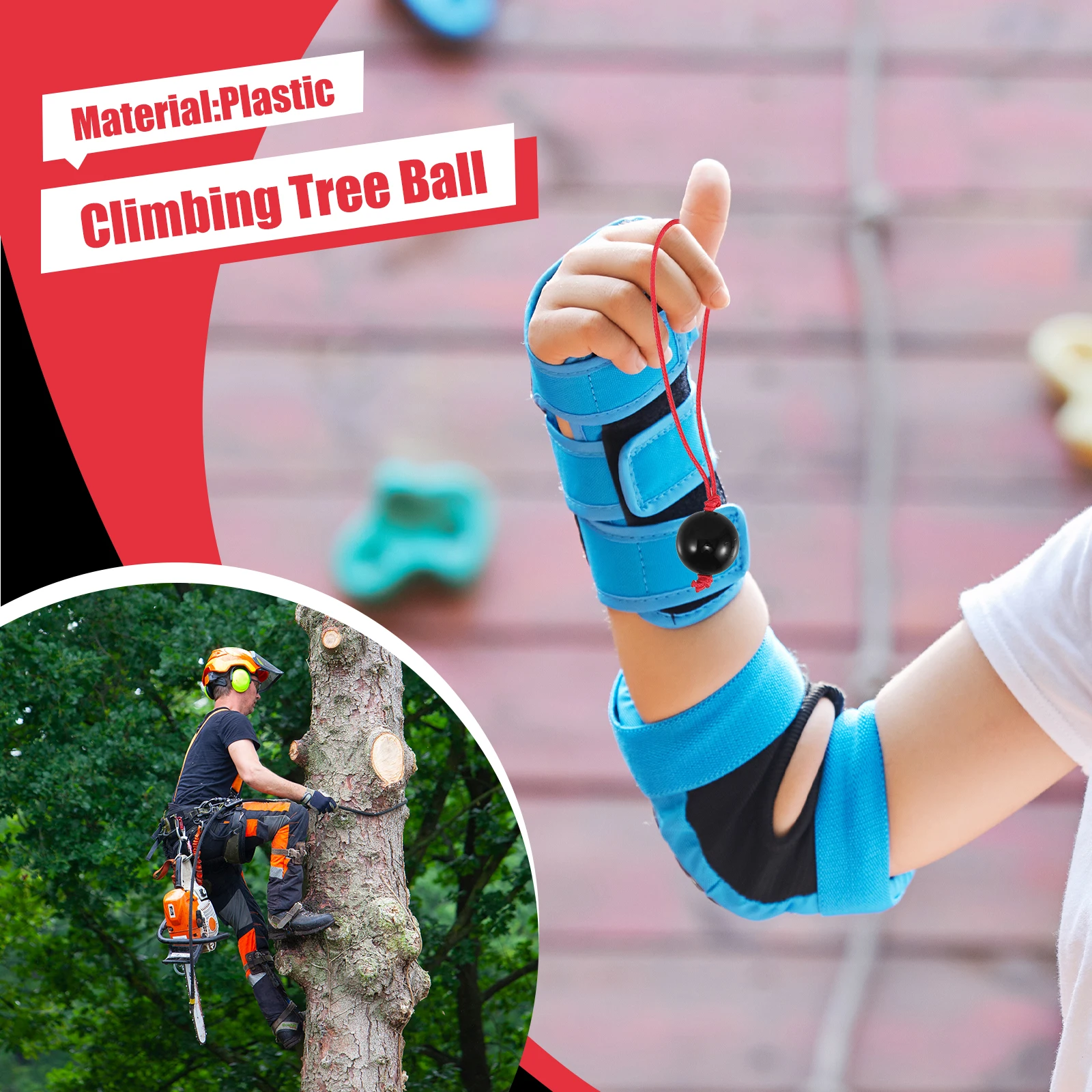 1PC Climbing Tree Ball Durable Plastic Versatile Design Outdoor Activities Rock Gear Strap Recovery Easy Use Beginners
1PC Climbing Tree Ball Durable Plastic Versatile Design Outdoor Activities Rock Gear Strap Recovery Easy Use Beginners