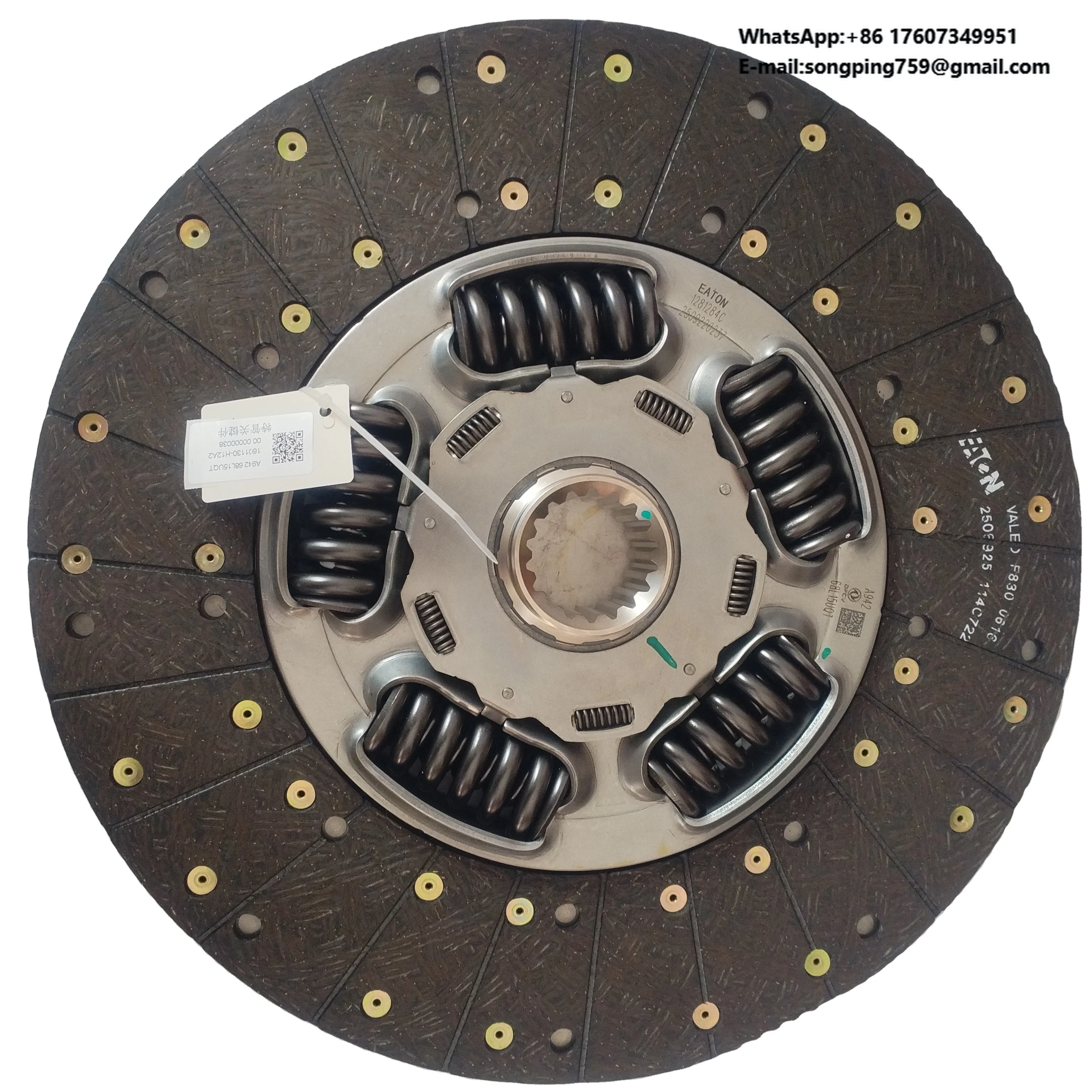 DONG FENG Heavy Duty Natural Gas Engine Dedicated Transmission Clutch Driven Disc Assembly 1601130-H12A2 New Quality Imported
DONG FENG Heavy Duty Natural Gas Engine Dedicated Transmission Clutch Driven Disc Assembly 1601130-H12A2 New Quality Imported