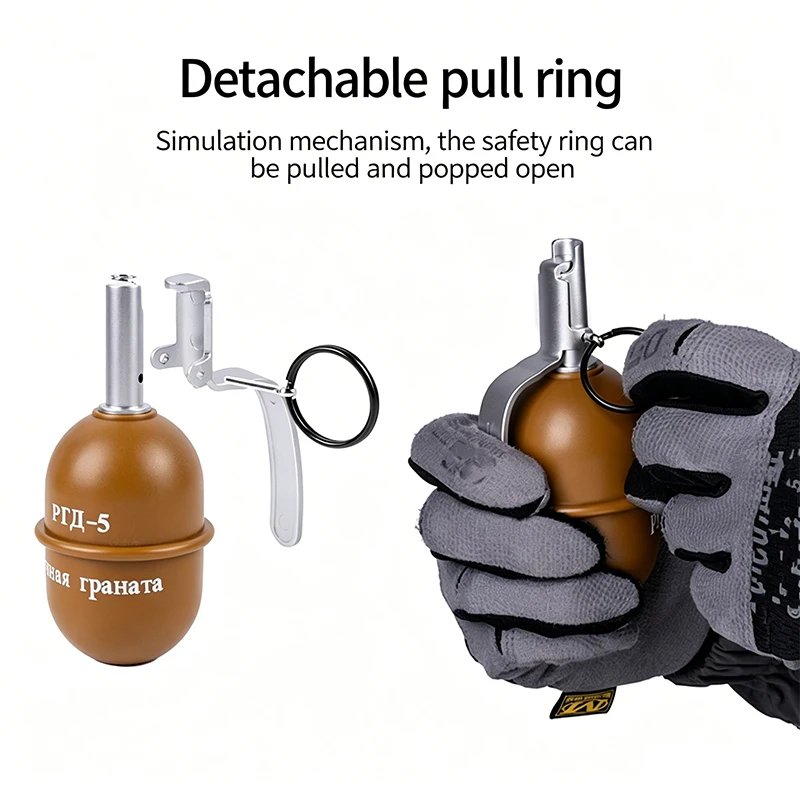 1W Outdoor Fake Grenade Ornament RGD-5 F1 Plastic Simulation Model Film Television Cosplay Decorative Display Prop
1W Outdoor Fake Grenade Ornament RGD-5 F1 Plastic Simulation Model Film Television Cosplay Decorative Display Prop