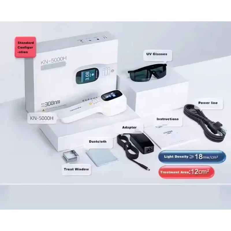 Kernel KN-5000H Ручной порта светодиодный экксимерный аппарат 308 нм для целевого лечения псориаза, витилиго, атопического дерматита
Kernel KN-5000H Ручной порта светодиодный экксимерный аппарат 308 нм для целевого лечения псориаза, витилиго, атопического дерматита