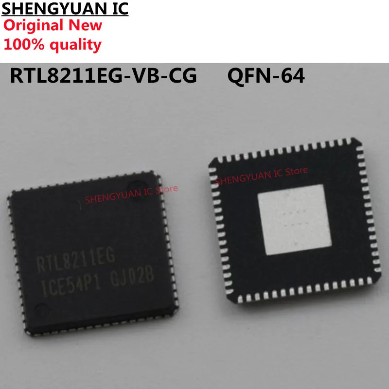 5 шт., RTL8211EG, Φ, RTL8211 ETHERNET-трансивер, 100% новый, импортный, оригинальное, 100% качество
5 шт., RTL8211EG, Φ, RTL8211 ETHERNET-трансивер, 100% новый, импортный, оригинальное, 100% качество