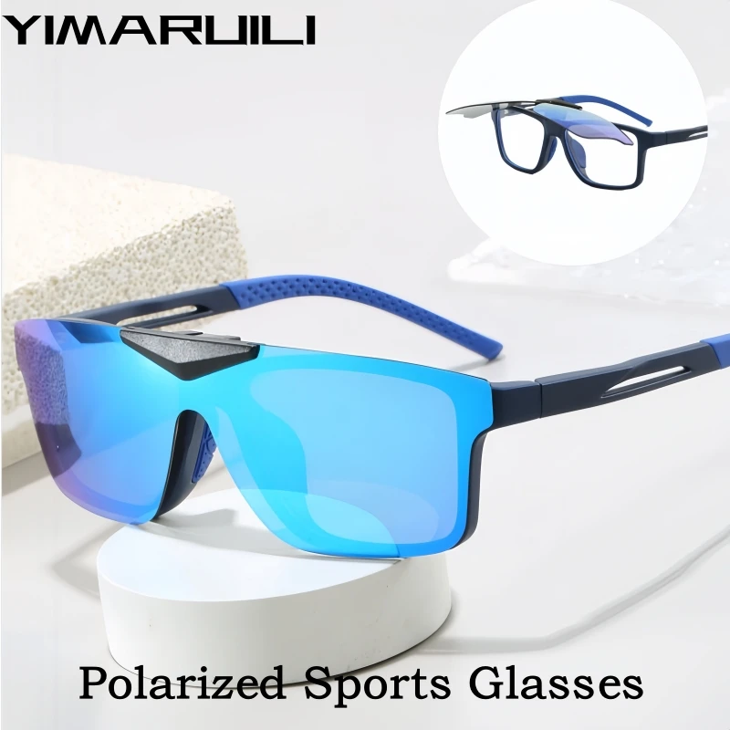 YIMARUILI Fashion Men Polarized Cycling Sports Glasses TR90 Anti-UV Flip Sunglasses Optical Prescription Eyeglasses Frame Women
YIMARUILI Fashion Men Polarized Cycling Sports Glasses TR90 Anti-UV Flip Sunglasses Optical Prescription Eyeglasses Frame Women