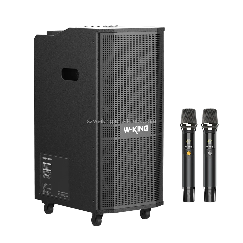 360W Big Power W-KING K20PRO Trolley Portable Smart Wireless Hifi Powered Woofer Sound Box pa System TWS Bt 5.0 Speaker Woofer
360W Big Power W-KING K20PRO Trolley Portable Smart Wireless Hifi Powered Woofer Sound Box pa System TWS Bt 5.0 Speaker Woofer