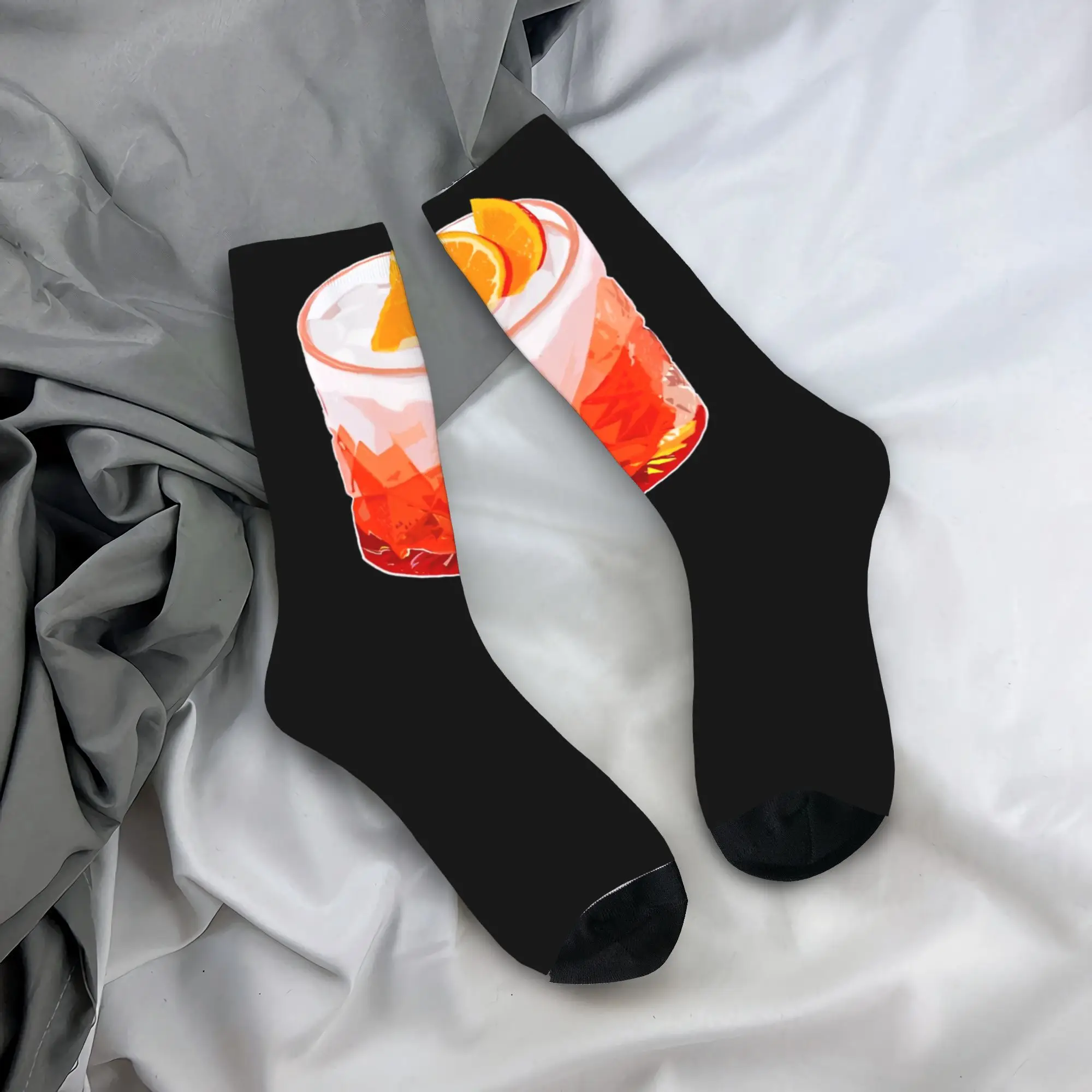 Aperols Spritzs Socks Modern Stockings Men Soft Breathable Cycling Socks Spring Printed Anti-Slip Socks
Aperols Spritzs Socks Modern Stockings Men Soft Breathable Cycling Socks Spring Printed Anti-Slip Socks