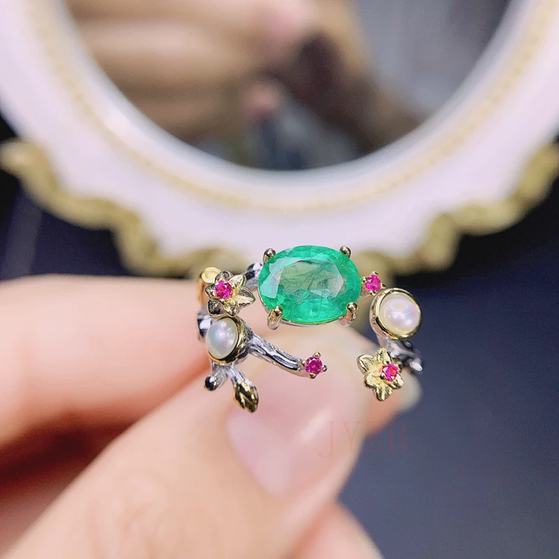 2022 New 925 Silver Fine Jewelry Natural Emerald Ring Set Gemstone women's luxury Jewelry Gift
2022 New 925 Silver Fine Jewelry Natural Emerald Ring Set Gemstone women's luxury Jewelry Gift