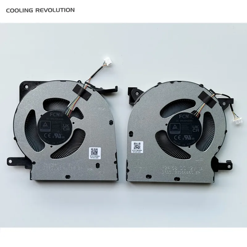 New Original Laptop CPU GPU Cooling Fan For Lenovo Legion 5 15IRX10 15IAX10 Gaming 5F10S14332/3 5F10S14297/8 12V 1A
New Original Laptop CPU GPU Cooling Fan For Lenovo Legion 5 15IRX10 15IAX10 Gaming 5F10S14332/3 5F10S14297/8 12V 1A