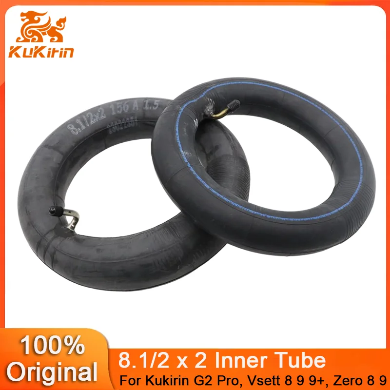 Original 8.1/2x2 Inner Tube for Kukirin G2 Pro, Vsett 8 9 9+, Zero 8 9 KickScooter Front & Rear Inflatable Inner Tire G2pro Part
Original 8.1/2x2 Inner Tube for Kukirin G2 Pro, Vsett 8 9 9+, Zero 8 9 KickScooter Front & Rear Inflatable Inner Tire G2pro Part