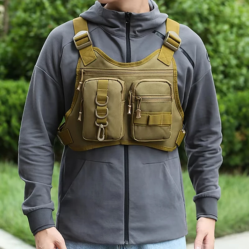 Travel Vest Backpack Chest Bag Outdoor Sports Travel Chest Bag Multi Pocket Men's Hiking Camping Trekking Training Backpack
Travel Vest Backpack Chest Bag Outdoor Sports Travel Chest Bag Multi Pocket Men's Hiking Camping Trekking Training Backpack