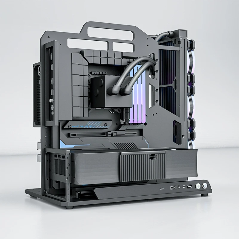 Socooler Recommends Custom ATX Case For RTX 3080 Ti GPU Support PC Computer With Fan Cooling Used