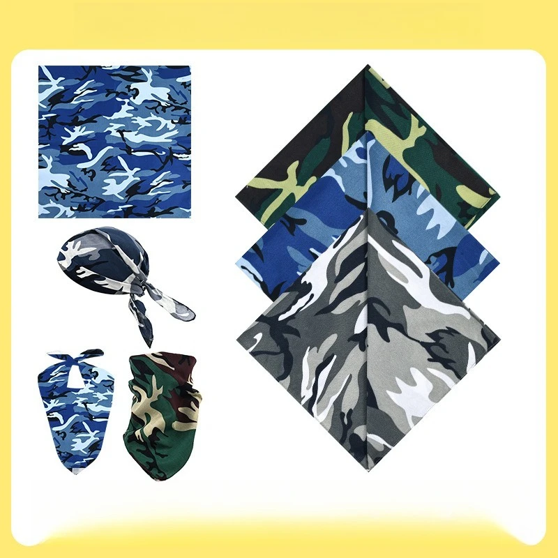 Polyester Camouflage Bandana for Outdoor Sports Hiking Cycling UV Protection Multifunctional Magic Headwrap High Quality Daily
Polyester Camouflage Bandana for Outdoor Sports Hiking Cycling UV Protection Multifunctional Magic Headwrap High Quality Daily