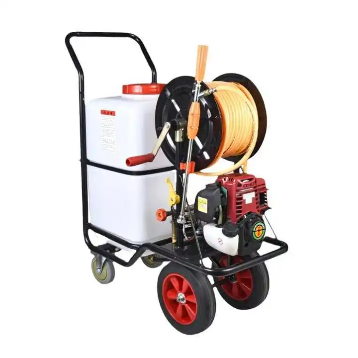 60L Farm Pump Spray with High Pressure Hose Agricultural Engine Power Sprayer
60L Farm Pump Spray with High Pressure Hose Agricultural Engine Power Sprayer