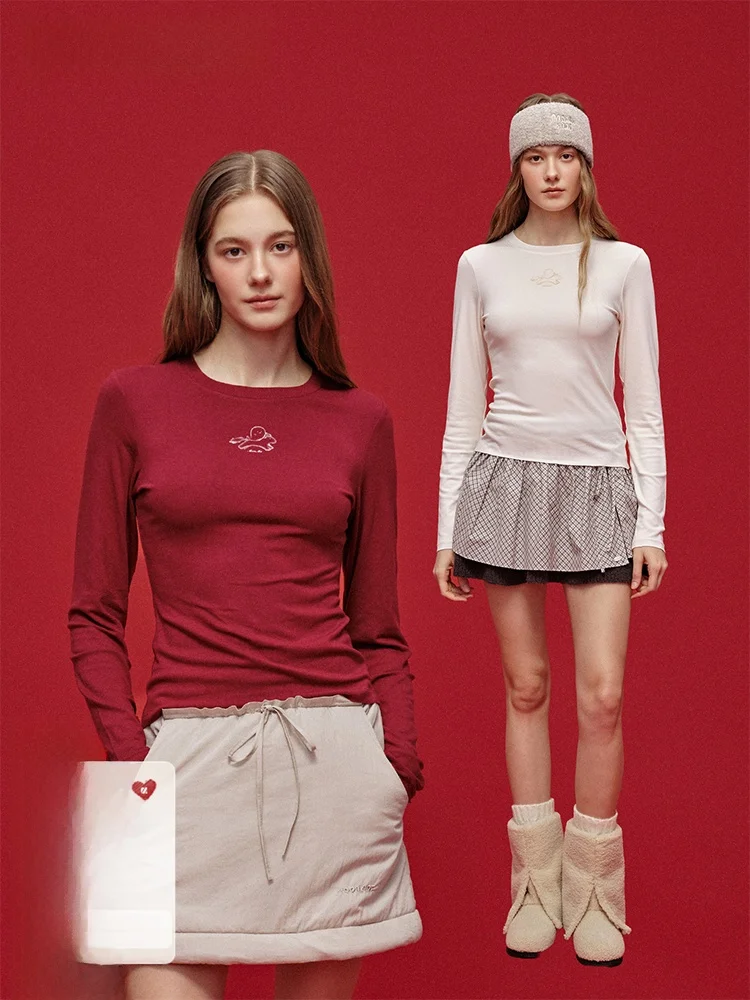 Comfortable round Ne Printed Base irt Women's Faion Casual Sle Long Sve T-irt Moonmoi New Year Special Yea...
Comfortable round Ne Printed Base irt Women's Faion Casual Sle Long Sve T-irt Moonmoi New Year Special Yea...