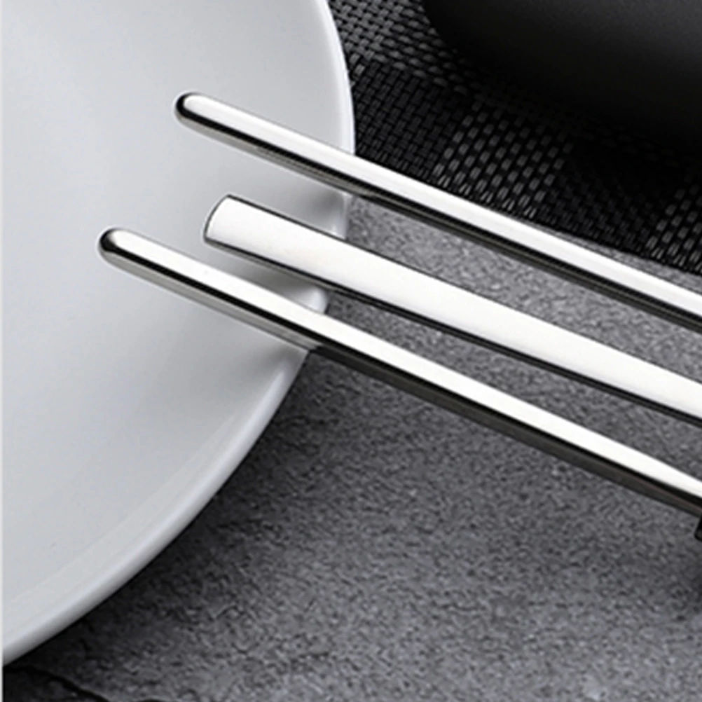 3 Pcs Stainless Steel Cutlery Set Reusable Travel Utensils Outdoor Silverware Chopsticks Camping Spoon Food Safe 304 Material
3 Pcs Stainless Steel Cutlery Set Reusable Travel Utensils Outdoor Silverware Chopsticks Camping Spoon Food Safe 304 Material