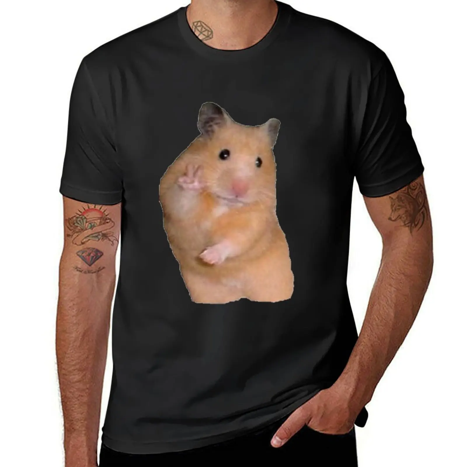 peace sign hamster T-Shirt tops summer clothes Blouse mens graphic t-shirts big and tall
peace sign hamster T-Shirt tops summer clothes Blouse mens graphic t-shirts big and tall