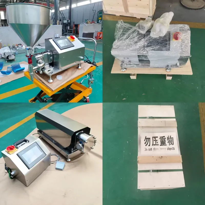 PLC-controlled stainless steel high-precision semi-automatic quantitative filling machine, suitable for honey, soda, cream,
PLC-controlled stainless steel high-precision semi-automatic quantitative filling machine, suitable for honey, soda, cream,