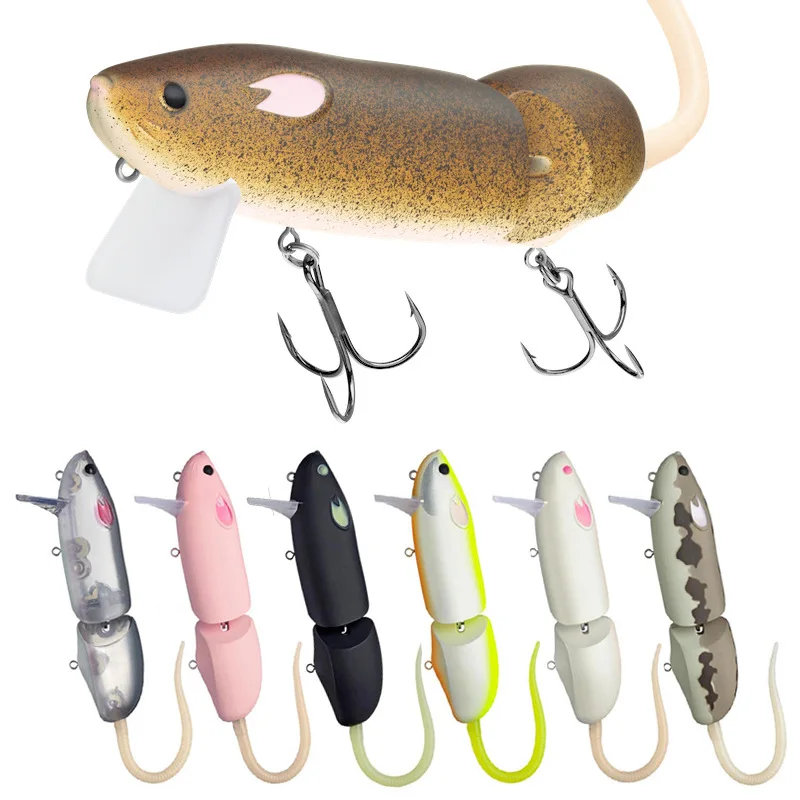 Double Festival Simulation Lure - Big Mouse Surface Float Minnow
Double Festival Simulation Lure - Big Mouse Surface Float Minnow