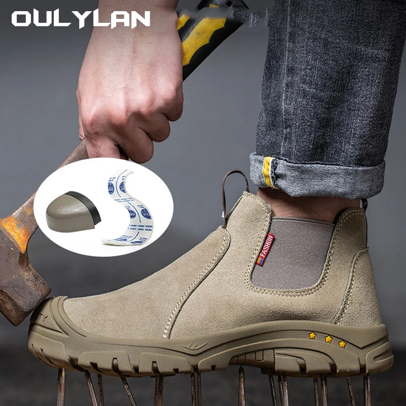 Oulylan новая мужская защитная обувь с защитой от проколов, противоожоговая сварочная обувь, небьющаяся рабочая обувь со стальным носком
Oulylan новая мужская защитная обувь с защитой от проколов, противоожоговая сварочная обувь, небьющаяся рабочая обувь со стальным носком