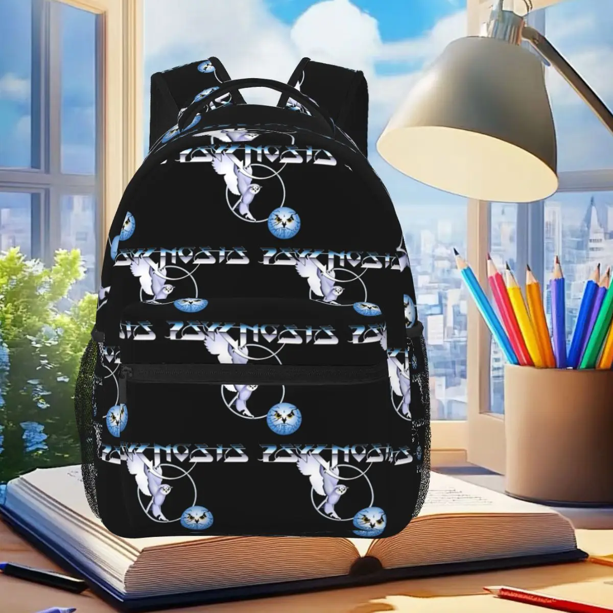 Amiga Psygnosis Owl Backpack Student Boys Girls BookBag Kids School Bag Computer Shoulder Bags for Men Women
Amiga Psygnosis Owl Backpack Student Boys Girls BookBag Kids School Bag Computer Shoulder Bags for Men Women