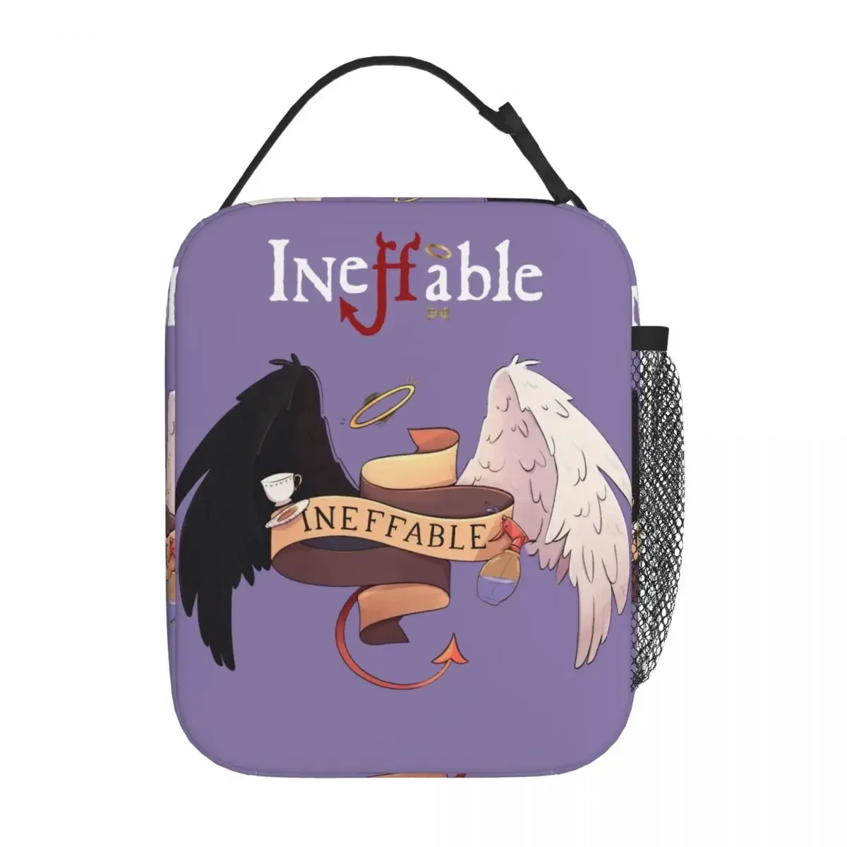 Good Omens Tv Series Thermal Insulated Lunch Bag for Work Ineffable Reusable Food Container Bags Thermal Cooler Lunch Boxes
Good Omens Tv Series Thermal Insulated Lunch Bag for Work Ineffable Reusable Food Container Bags Thermal Cooler Lunch Boxes