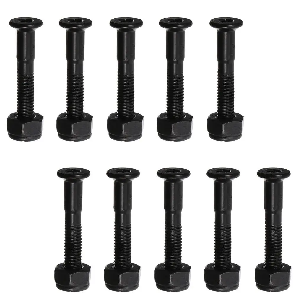 40 Sets Part Skateboard Bridge Studs Bolts Mounting Hardware Component Black Iron
40 Sets Part Skateboard Bridge Studs Bolts Mounting Hardware Component Black Iron