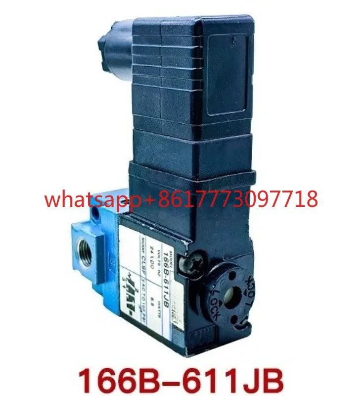 Brand new genuine solenoid valve 166B-611JB/166B-611JM/161B-501JB/166B-611JD
Brand new genuine solenoid valve 166B-611JB/166B-611JM/161B-501JB/166B-611JD