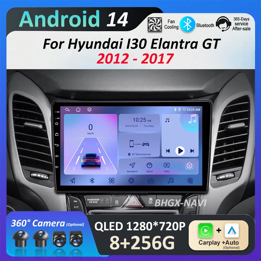 Navigation GPS DSP Stereo for Hyundai I30 Elantra GT 2012 - 2017 Car Video Multimedia Player WiFi BT Android OS 4G Colling Fan
Navigation GPS DSP Stereo for Hyundai I30 Elantra GT 2012 - 2017 Car Video Multimedia Player WiFi BT Android OS 4G Colling Fan
