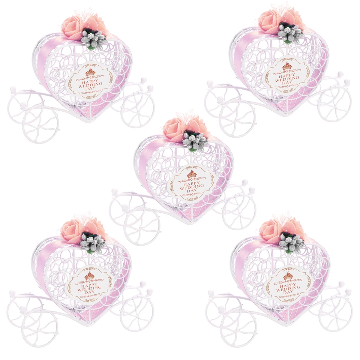 5 pcs Candy Box Favor Containers Decorative Pink Gift Boxes for Wedding Candy Boxes Party Creative Design Long Lasting Use
5 pcs Candy Box Favor Containers Decorative Pink Gift Boxes for Wedding Candy Boxes Party Creative Design Long Lasting Use