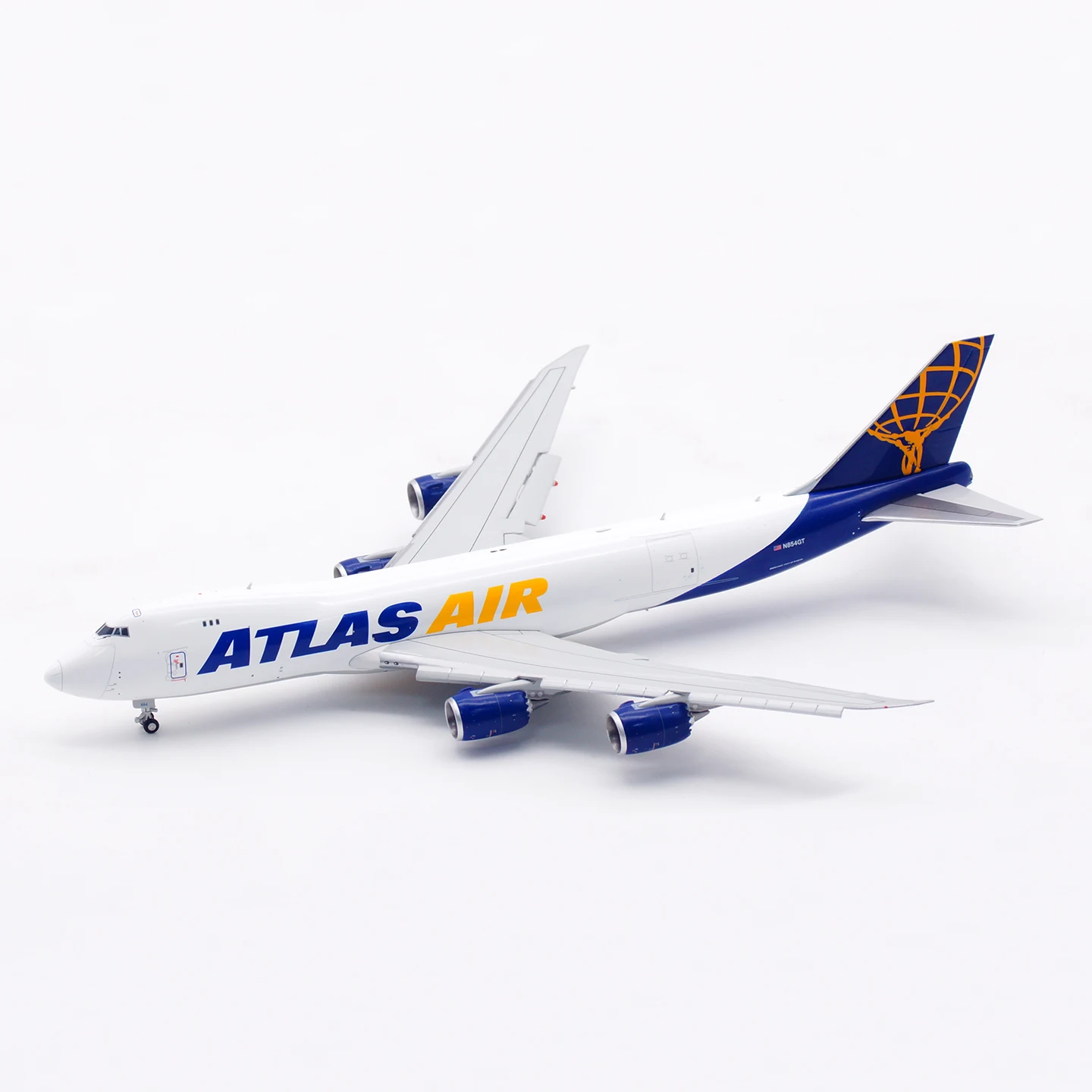 Alloy Collectible Plane Gift HX Model 1:400 B632203F Atlas Air Boeing B747-8F Diecast Aircraft Jet Model N854GT Flaps Down
Alloy Collectible Plane Gift HX Model 1:400 B632203F Atlas Air Boeing B747-8F Diecast Aircraft Jet Model N854GT Flaps Down