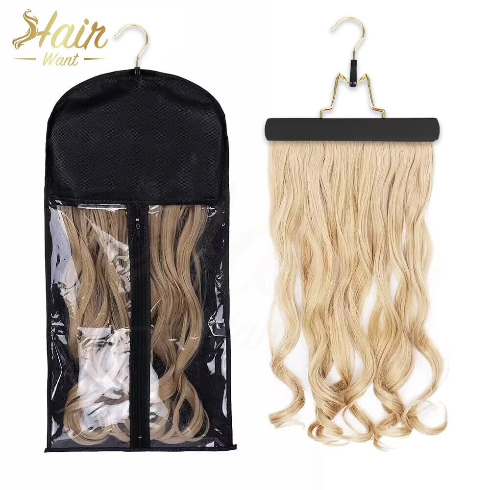 Hair Want Hair Extension Storage Bag with Hanger Holder Wigs Pouch WaterProof Suit Organizer Protect for Hair Extensions
Hair Want Hair Extension Storage Bag with Hanger Holder Wigs Pouch WaterProof Suit Organizer Protect for Hair Extensions