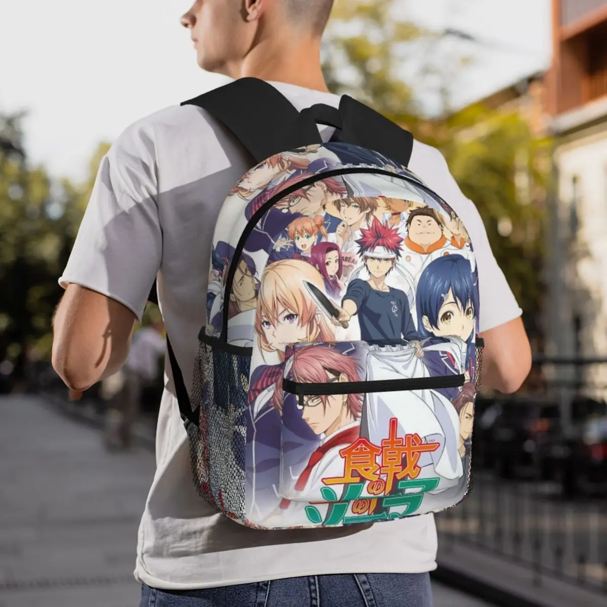 Anime Food Wars Shokugeki No Soma Backpack Daypack Large Capacity Boys Girls BookBag School Bag Shoulder Bags for Men Women
Anime Food Wars Shokugeki No Soma Backpack Daypack Large Capacity Boys Girls BookBag School Bag Shoulder Bags for Men Women